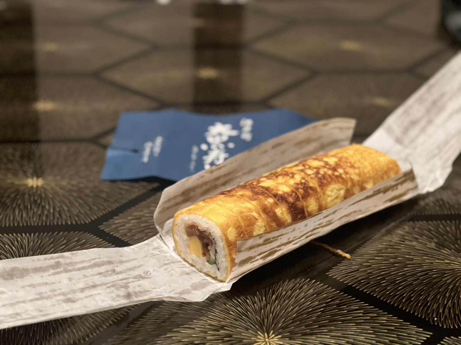 大黒寿司の卵巻き